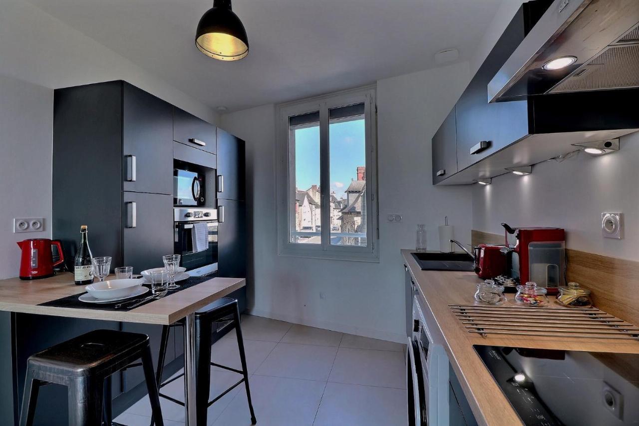 Appartement Logisy En Centre-Ville De Vitre I Logisy L'Indu Vitré Eksteriør billede